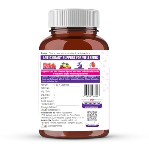 Image of The Body Reserve Alpha Lipoic Acid 300mg with Lycopene & Vitamin B12 | Nerve Health, Energy, Antioxidant & Healthy Blood Sugar Support | Vegan, Non-GMO, 60 Tablets