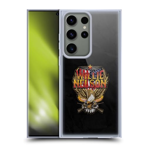 Funda Samsung S23 Ultra gel Willie Nelson tacto suave duradera