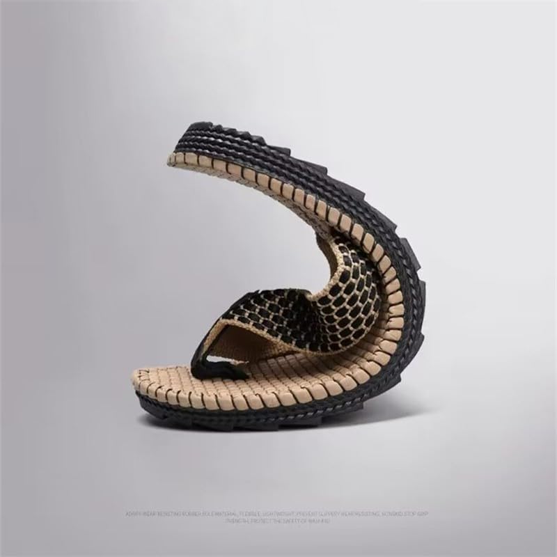 Quick-Dry Men's Sandals Comfortable Flip-Flops for Beach Shower3