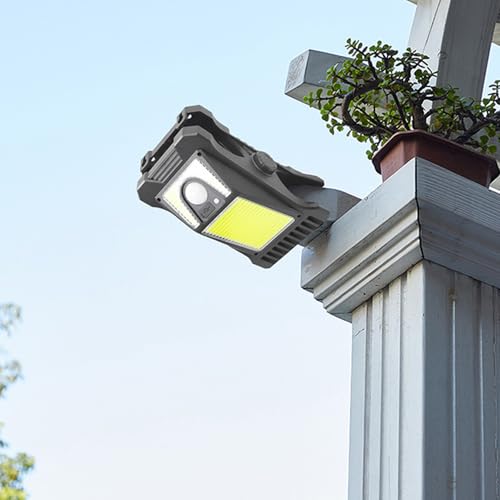 Luz solar con panel solar para evitar caídas en el porche y caminos oscuros 3