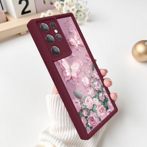 FUXICASE Case for Samsung Galaxy S25 Ultra, Silicone Shockproof Cover Women by FUXICASE - Used condition - Image 3