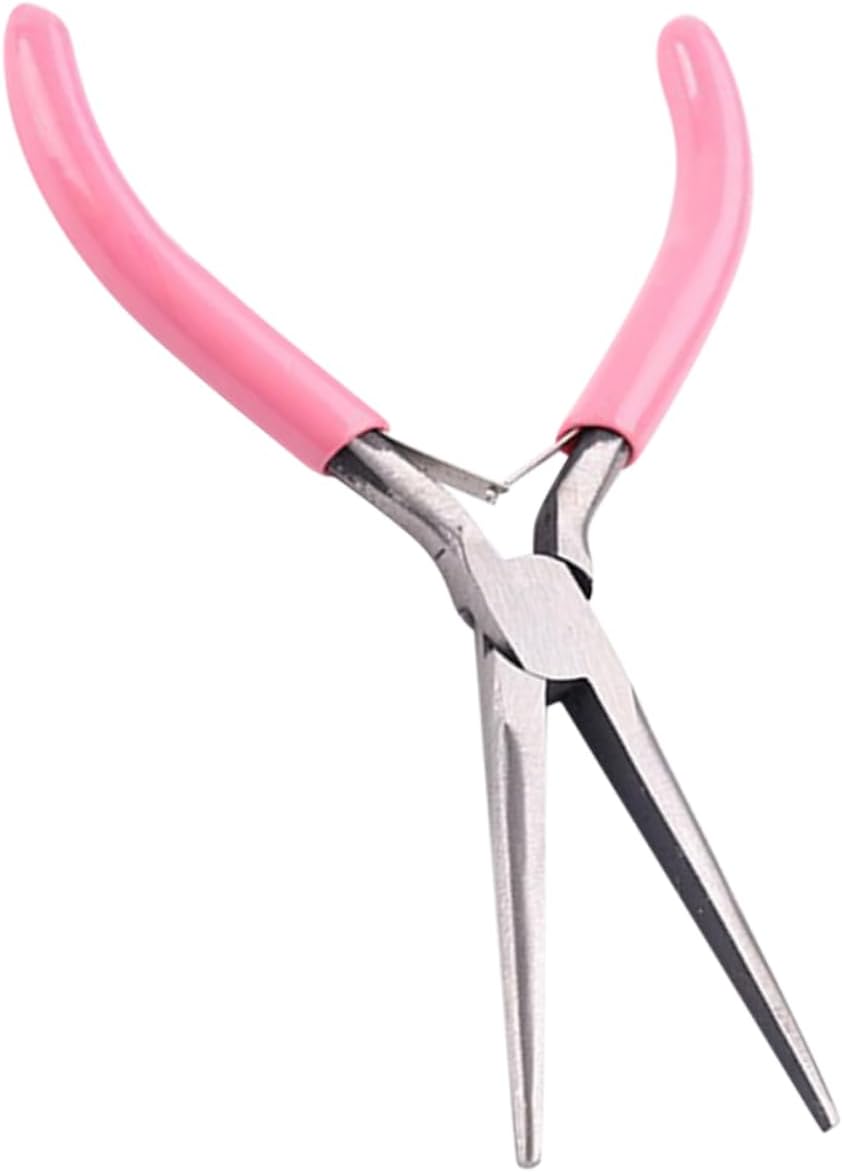Beavorty 5pcs Nail Art Shaping Plier Multipurpose Tool for Fake Nails Jewelry Making Ergonomic Design for Home Salon Use Easy to Press