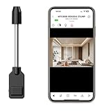 PNZEO W7 Compact Wireless Smart Camera, 1920x1080 Full HD, Motion Detection, Pet & Youngsters Monitor, Home Security, Support 5GHz & 2.4GHz Dual-Band WiFi, Encrypted Storage, Remote Playback via App