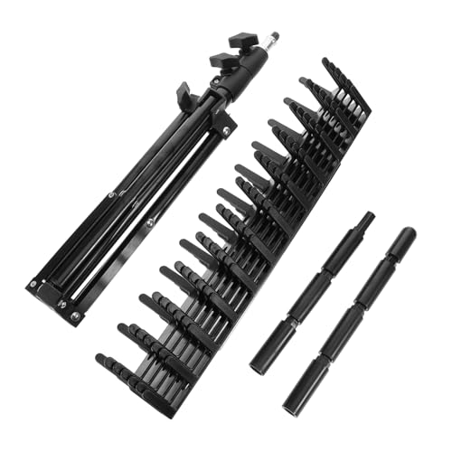 Gogogmee Dreadlock Braiding Hair Rack Portable Hair Separator Stand Telescopic Design