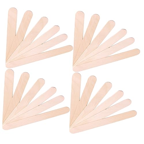 Anneome 200Pcs Wax Sticks for Hair Removal Smooth Applicator Spatulas Waxing Tools Wax Accessory for Home Use and