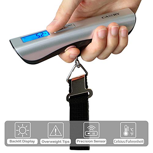 Camry Luggage Scale 110 Lb And Blue Backlight Lcd Display Auto Data Lock Function #TOP1