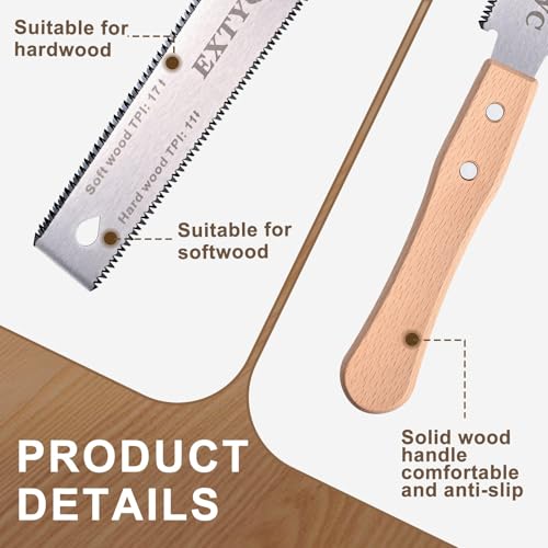 2 Pack Japanese Hand Saw