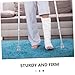 FOMIYES 6pcs Heavy-Duty Non- Cane Rubber Crutch Pads for Enhanced Stability for Walking Sticks and Trekking Poles