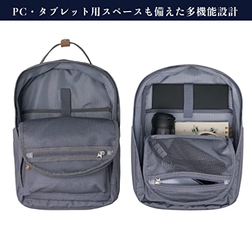 Sac à dos bleu BECKMANN City Light design ergonomique et finitions - 6