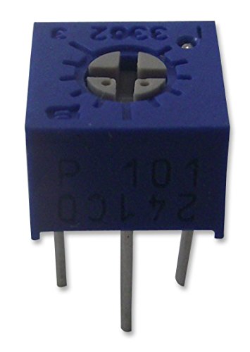 Image of TRIMMER, 50K; Automotive Qualification Standard:-; MSL:-; No. of Turns:1Turns; Potentiometer Mounting:Through Hole; Powe 3362P-1-503LF; Qty X 5