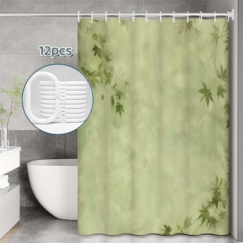 Rideau douche 120x150cm imperméable avec ourlet lesté anti-adhérence - 4