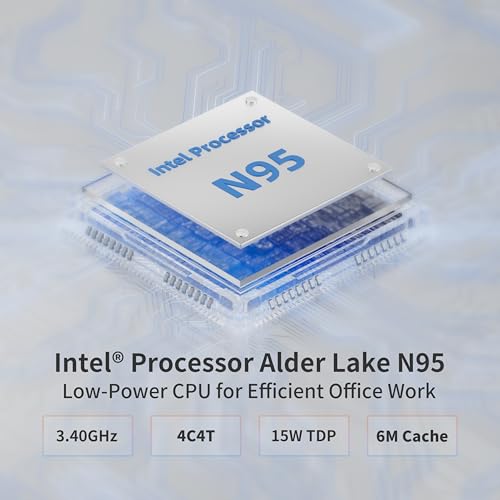 Image of DreamQuest Mini PC Linux Preinstalled,16GB DDR4 512GB SSD (Up to 3.4GHz) Mini Desktop Computers with Type-C (10GB /s) x 2,USB 3.2x4, Triple HDMI 4K@60Hz, Dual LAN, WiFi 6,BT5.3,Smart Fan