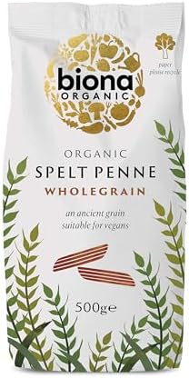 Biona Organic Wholegrain Spelt Penne, 500g