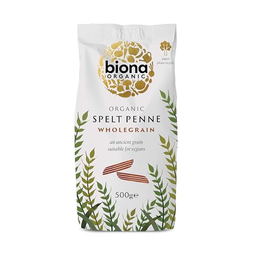 Biona Organic Wholegrain Spelt Penne, 500g