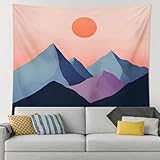 Design stampato: questa decorazione da parete può dare un forte impatto visivo per creare uno stile personale. L'arazzo decorativo per camera da letto può vestire la tua stanza e il dormitorio, portando un vivace effetto visivo.