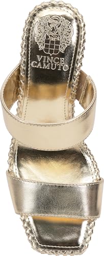 Image of Vince Camuto Kaden Stitched Block Heel Mule Sandals