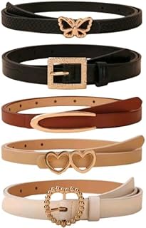 طقم احزمة للنساء من شي ان - 5 قطع (متعدد الالوان 9)