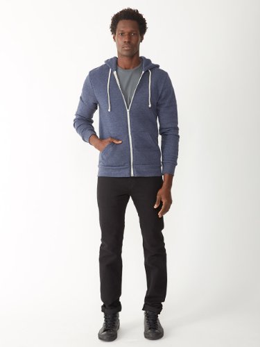 Image of Alternative All Gender Adult's Rocky Eco-Fleece Zip Hoodie