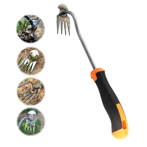Arrache mauvaise herbes jardinage, outil de désherbage manuel, désherbage en acier inoxydable,...