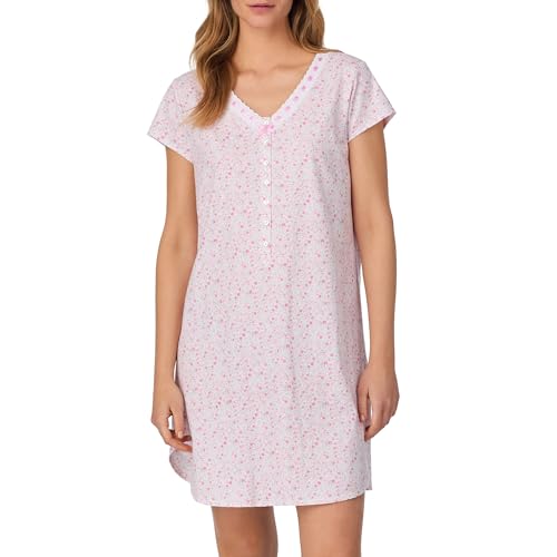Image of Eileen West Sleepwear & Loungewear for Women - Jersey Knit Collection - 100% Cotton Lightweight Breathable Short Nightshirt