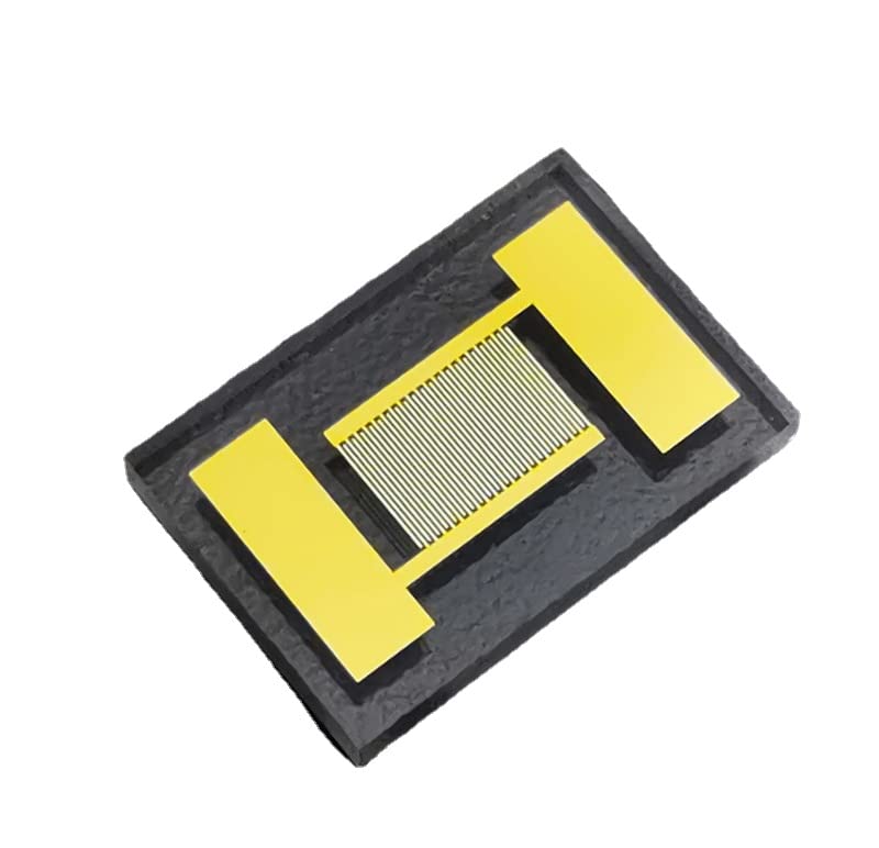 5 uds 0,03mm electrodo interdigital transparente vidrio de cuarzo-sensores fotoeléctricos de alta precisión