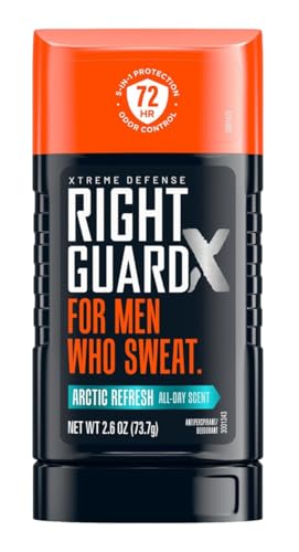 Right Guard Xtreme Defense Arctic Refresh Solid 2.6 Ounce Men (Pack 2) miniatura 3