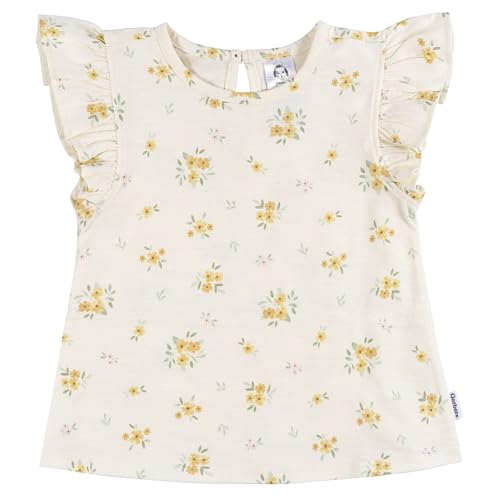 Image of Gerber Baby Girls 3-Pack Short Sleeve Tees