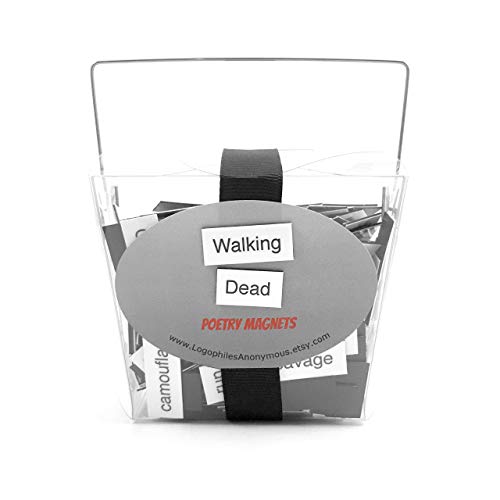 The Walking Dead Poetry Magnets / Refrigerator Magnets / Walking Dead Games / Walking Dead Toys / Walking Dead Quotes / Walking Dead Gift / TWD / Zombie Apocalypse / Rick Grimes / Daryl Dixon / Negan