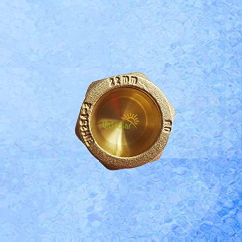 15mm Compression Fitting End Cap for 15mm Outer Diameter Copper Pipe