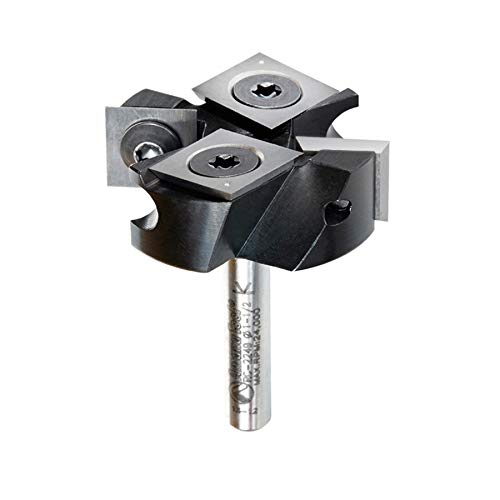 Amana Tool - Spoilboard 2+2 1-1/2" D 1/4 Shk (RC-2249), Industrial Grade
