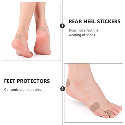 FOMIYES 10 Vellen Moleskin Tape Adhesive Pads Hak Stickers Blister Preventie Pads Ademend Pre- Cut Voetverzorging Kussen… - Image 6