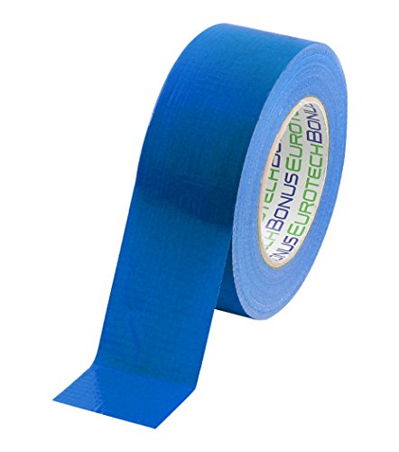 Bonus Eurotech 1bc12.78.0050/050 a # estándar Duct Tape, pegamento a base de sintéticos Caucho, LDPE pantalla de un tejido Pet, longitud 50 m x ancho 50 mm x grosor 0,17 mm, Azul