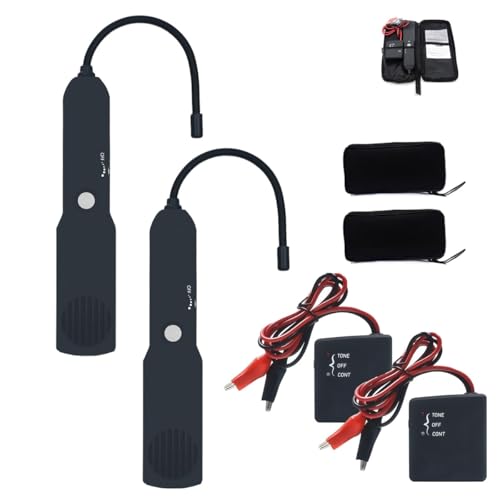 Cable Tracker Electrical, Automotive Short & Open Wire Finder, Digital Car Circuit Scanner Diagnostic Tool, 12v Semi Truck Wire Tracer Universal(2pcs)