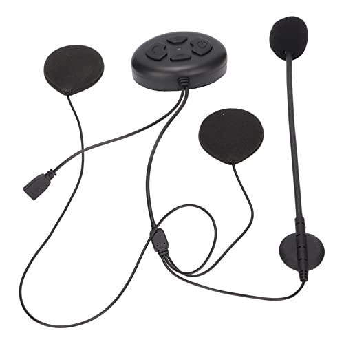 Auriculares Bluetooth para motocicleta DK12 intercomunicador impermeable negro 3