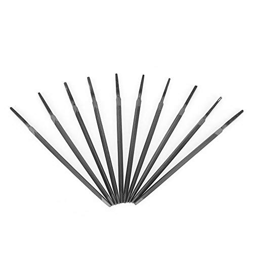 wosume Smalle Driehoek met hoge weerstand, Naaldbestanden, 5 duim Half Ronde Vlakke amp Equestrian Materiaal voor Paardensport - Afbeelding 5