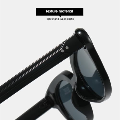 Lunettes de soleil œil de chat à rivets tendance et monture léopard rétro - 3