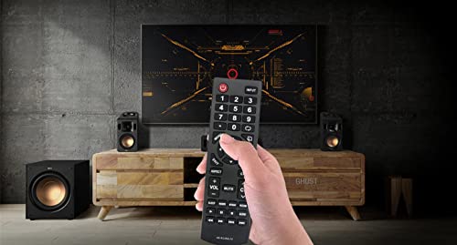 GHUST Controle remoto de substituição universal NS-RC4NA-14 para Insignia TV NS-32D20SNA14 NS-32D310