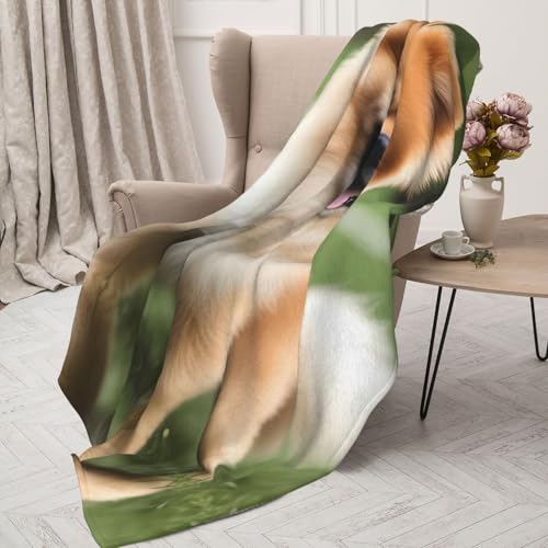 Couverture de qualité supérieure imprimé Poméranie durable - 5