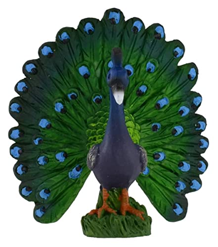 Dekop Krippenzubehör Pfau Höhe ca. 6,5cm passend für 12-15cm...