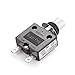 DIYhz Thermal Circuit Breaker, 30A 125/250VAC Circuit Breaker Push-Button Reset with Quick Connect Terminals and Waterproof Button Cover 32VDC Thermal Overload Circuit Breaker 98 Series 2 Pcs