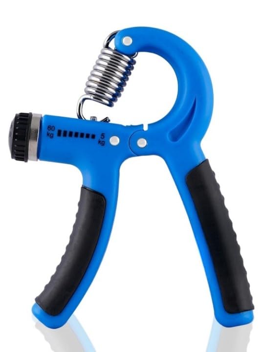 Hand Grip Workout Strengthener, Adjustable Hand Gripper for Men & Women for Gym Workout Hand Exercise Equipment to Use in Home for Forearm Exercise, Finger Power Gripper 5kg-60 Kg Multi colour