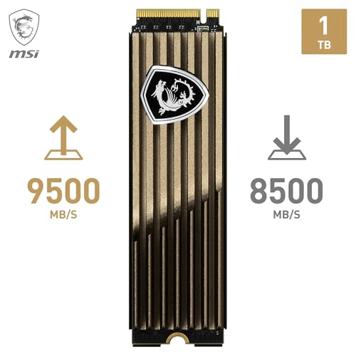 MSI .2 NVMe Gen5 SPATIUM M570 - vue 8