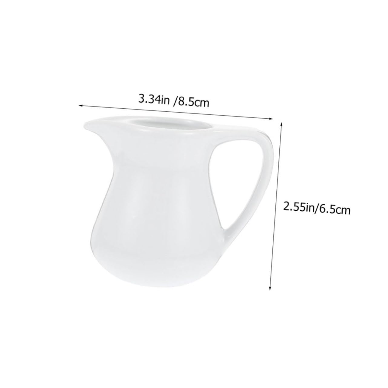 OFFSCH Latte Art Cup Set Ceramic Milk Jug Art Cup Home Restaurant Random Style