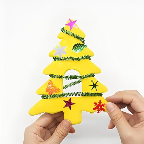 image for Crafare 13.6 Inch Large Foam Circles for Crafts 7 Pack 1 Inch Thick Ro