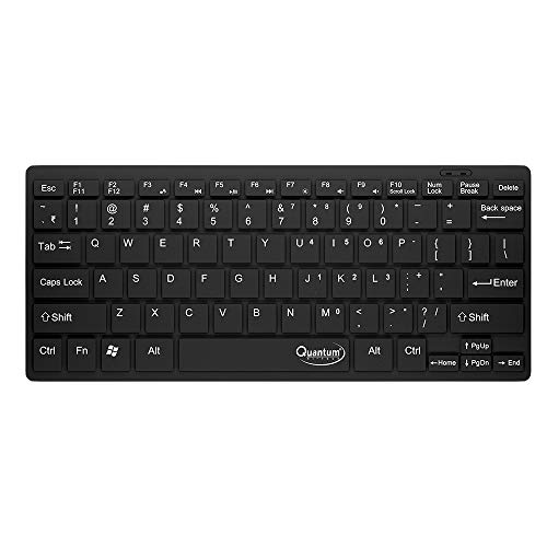 Image of QUANTUM USB QHM7307 Multimedia Keyboard (Black)