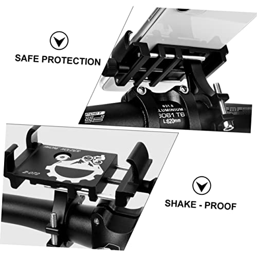 INOOMP 2 peças Suporte de telefone celular de ciclismo para carrinho de bebê, smartphones, motocicle