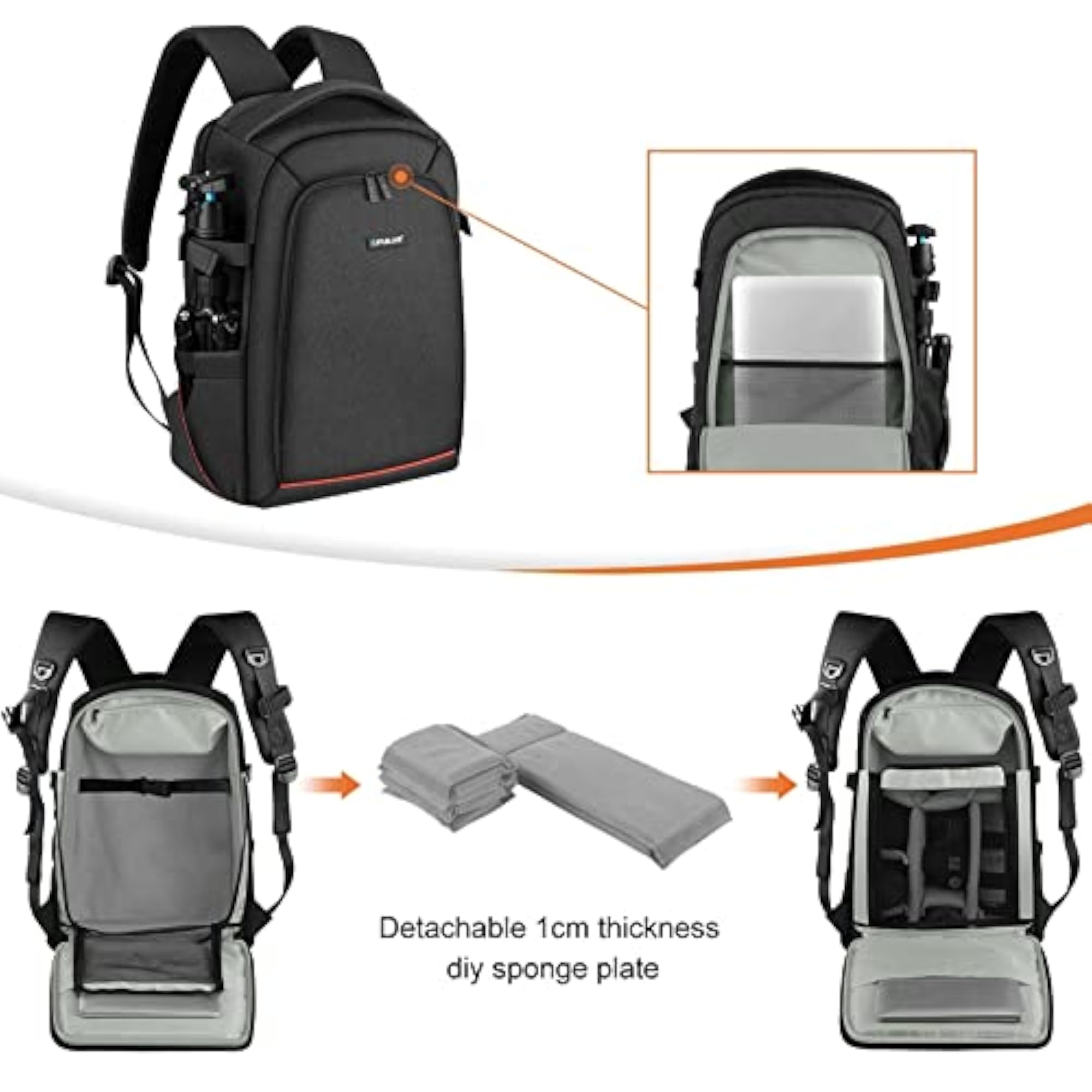 PU5015B Camera Backpack Waterproof