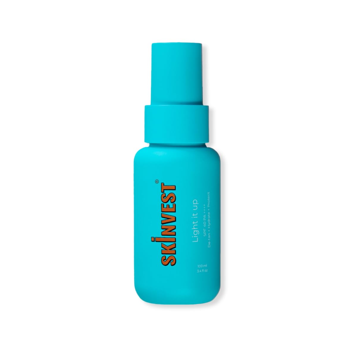 Light it up Sunscreen body spray - SPF 40 PA ++++ 100ml | with Kumkumadi Tailam | De-tans & Hydrates | Brightens Skin Tone | Removes Pigmentation | For All Skin Types | No white cast | No alcohol | Dermatologist Tested