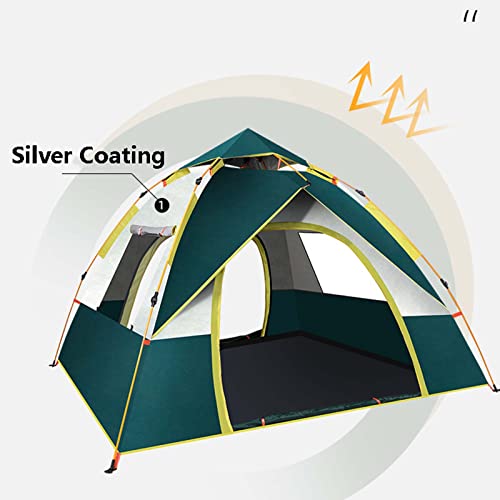 Carpa Pop Up para Camping 3 Personas Resistente y Portátil miniatura 6