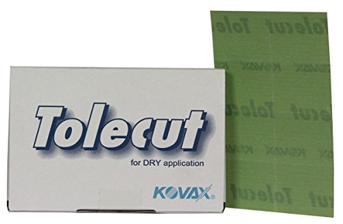KOVAX Tolect P2000 Coupe 1/8 Vert 29x35mm idéal pour ponçage à sec